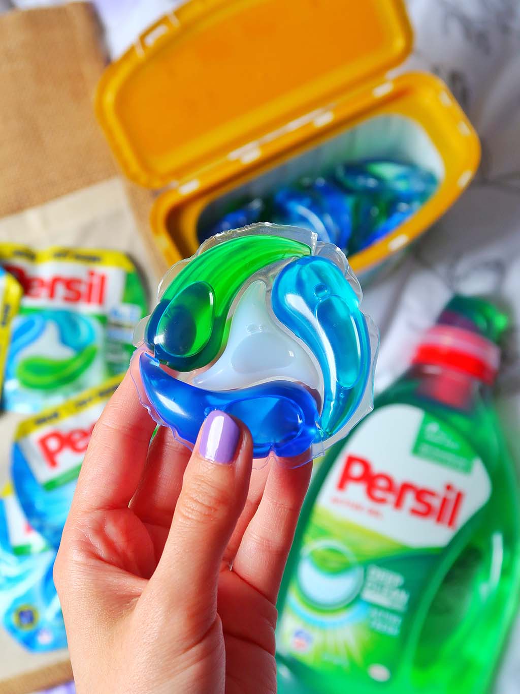 buzzstore recenzie detergent persil deep clean capsule active gel
